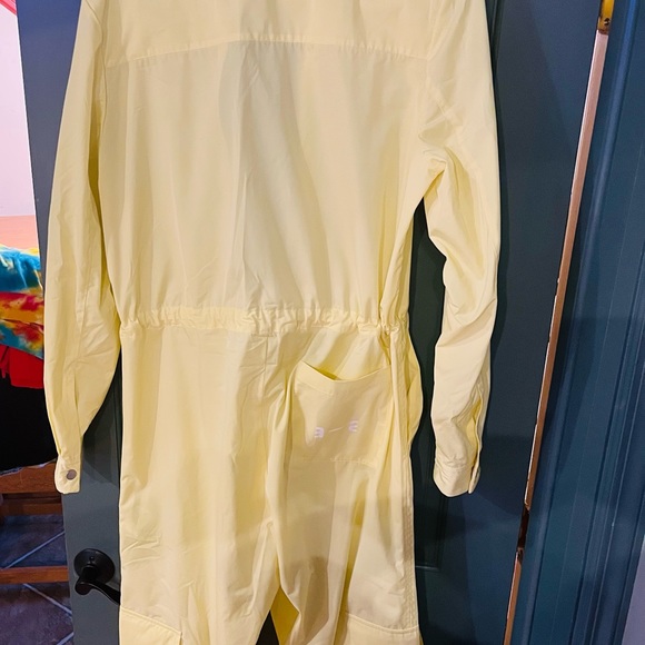 Artica-arbox cargo jumpsuit in shade limelight. Made in Italy - Picture 6 of 14